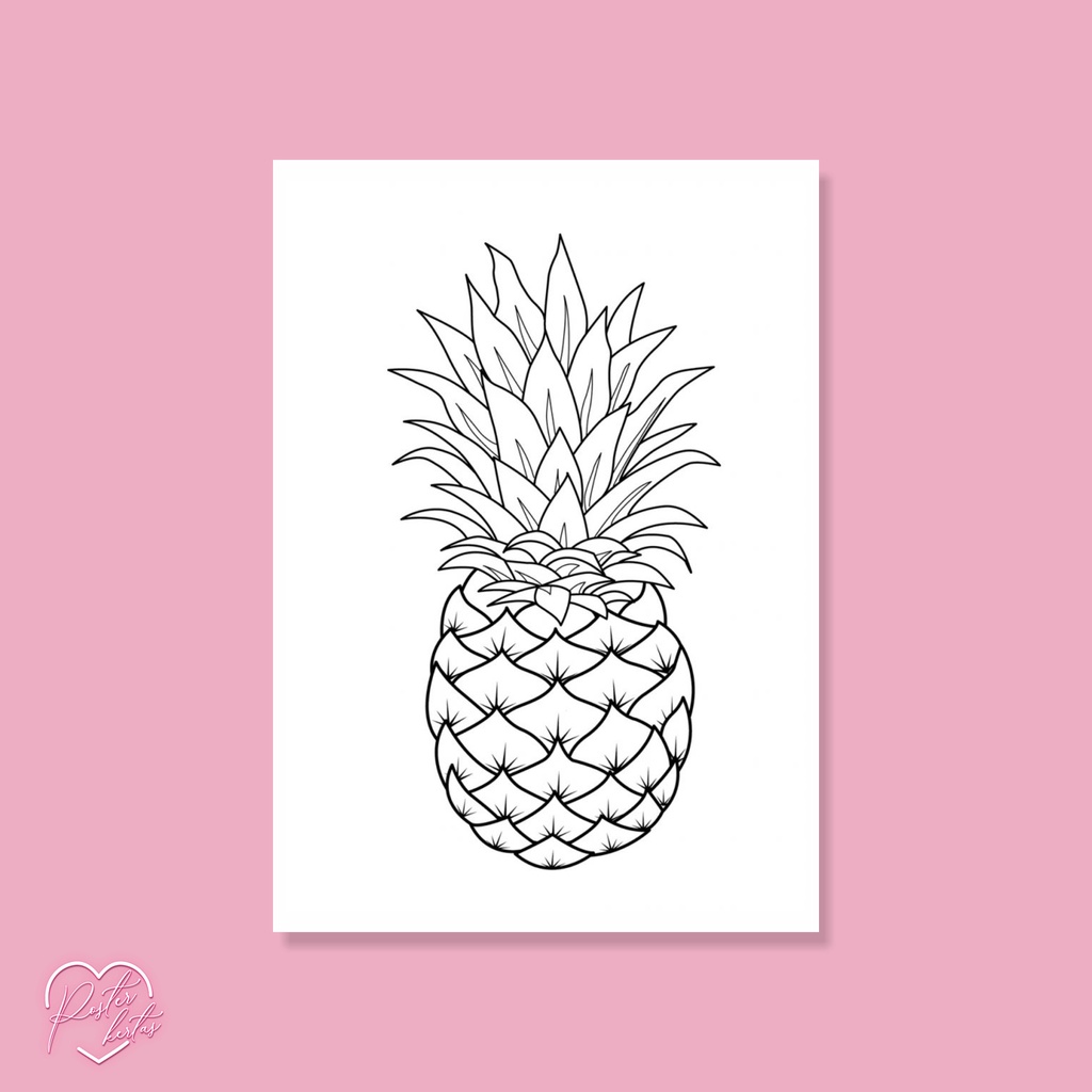 

[Whispers] Kertas Belajar Sketsa Mewarnai Gambar Edukatif Anak PAUD TK Colouring Tema Buah-Buahan