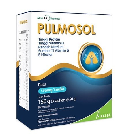 

[ COD ] Mirip Susu Beruang ini Pulmosol nutrisi pernapasan pneumonia