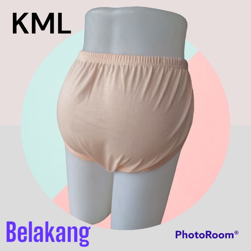 CELANA DALAM WANITA KATUN POLOS KML