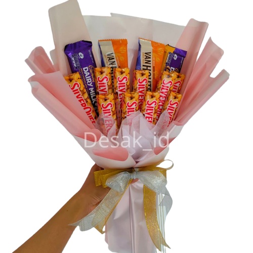 

❤️ H-Day ❤️ BUCKET COKLAT Snack Silverqueen Cadbury Kado Valentine Pacar Silverquin