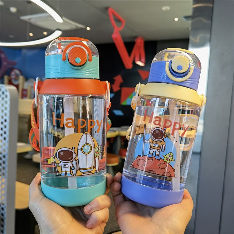 Botol Minum Anak Botol Minum Gagang Ada Tali 0909 Kapasitas 700ml BPA FREE