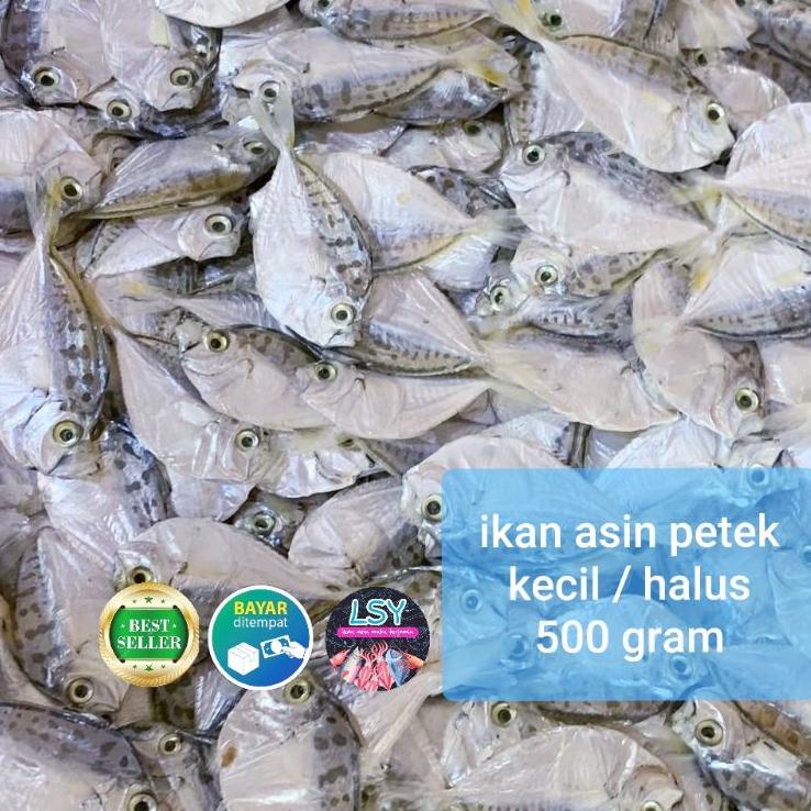 

>D2289) ⭐⭐⭐⭐⭐ ikan asin petek kecil / halus 500gram