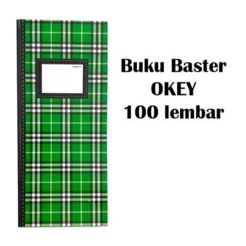 

Buku Baster/Ekpedisi 100 Lembar OKEY Hard Cover