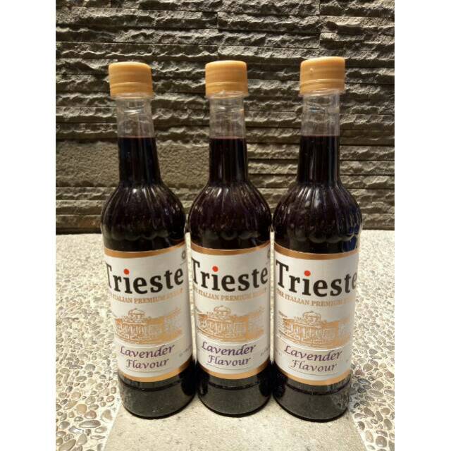 

✨NEW✨ -TRIESTE SYRUP rasa LAVENDER- 1.1.23