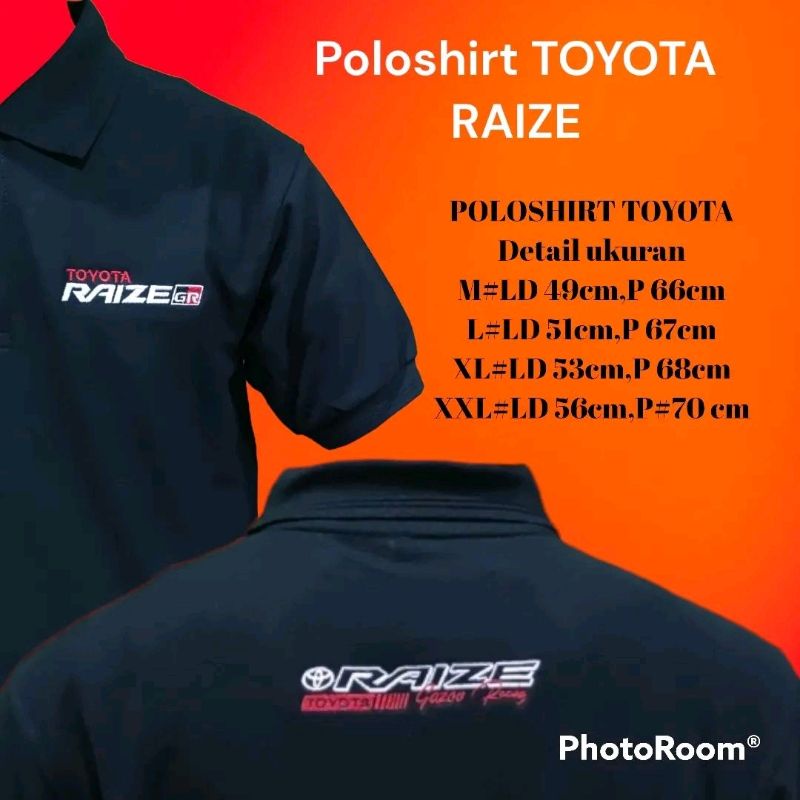 POLOSHIRT TOYOTA RAIZE GR