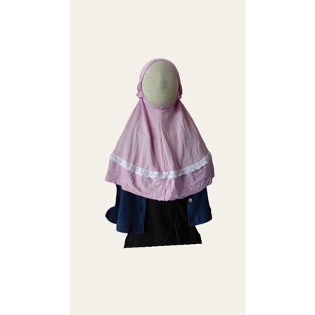 JILBAB QAMARA TALI REMPEL RENDA(BRAC326)