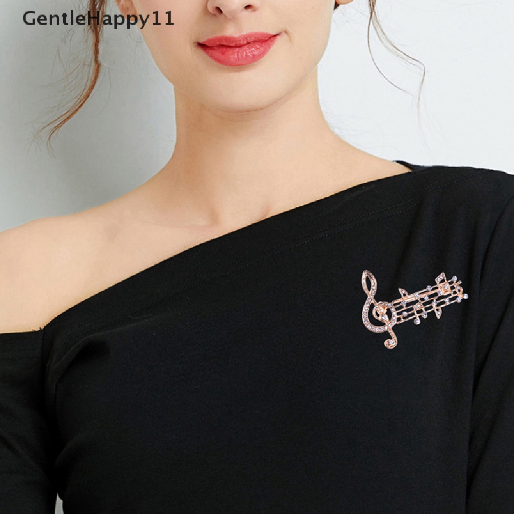 Gentlehappy Music Note Bros Enamel Pin Untuk Wanita Pria Penyanyi Pesta Perhiasan Hadiah Sweater Korsase Anti Silau Pin id