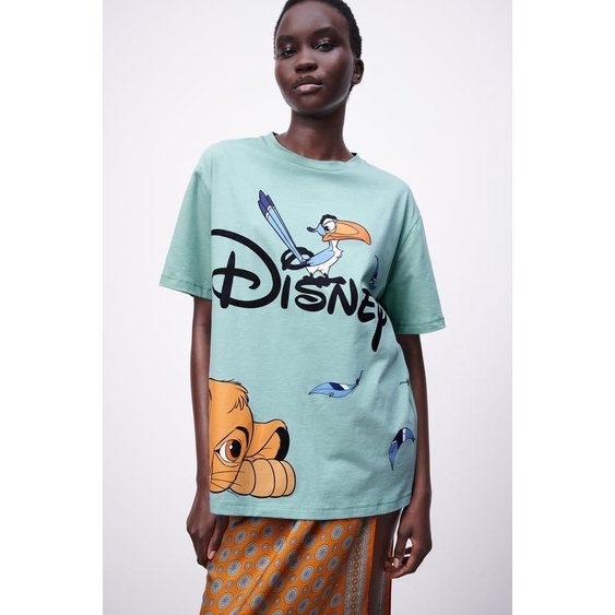 Kaos Pria Wanita Zara Disney Bambi BAHAN TEBAL | kaos disney bambi | kaos disney mickey | kaos pria 