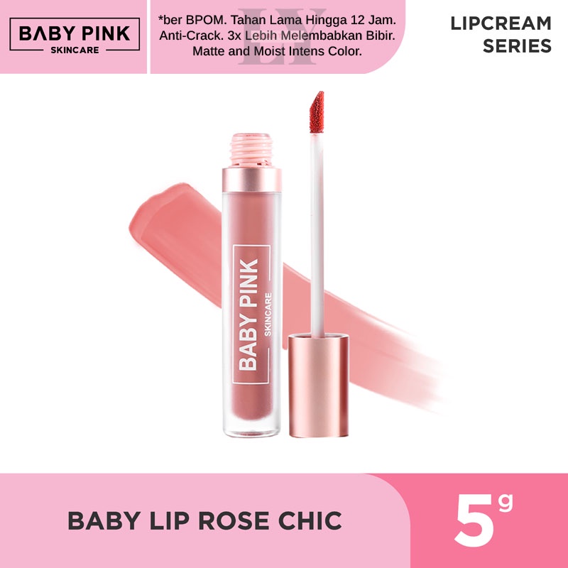 Jual Baby Lip Rose Chic Lipcream Baby Pink Skincare Perpaduan Warna