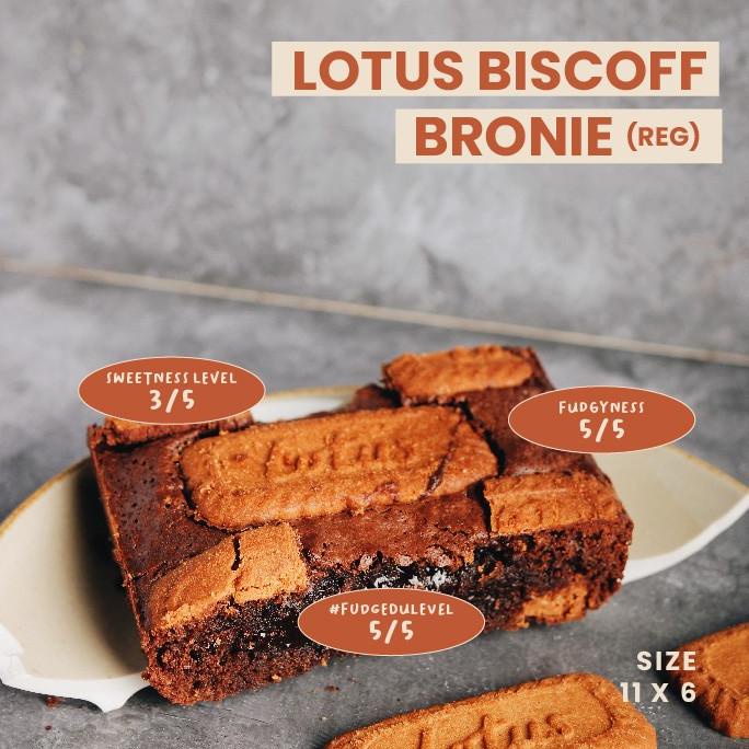 

Fudgybro Lotus Biscoff Brownies Reguler TERLARIS