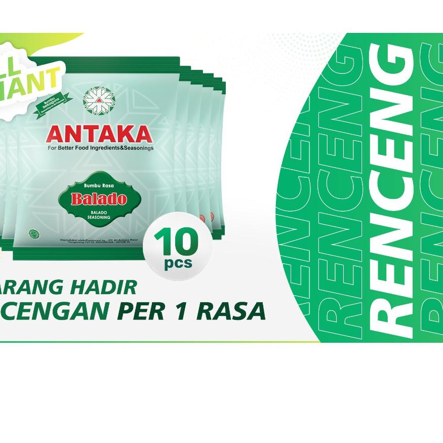

™ PAKET ANTAKA HIJAU 1 RENCENG ALL VARIAN ♪