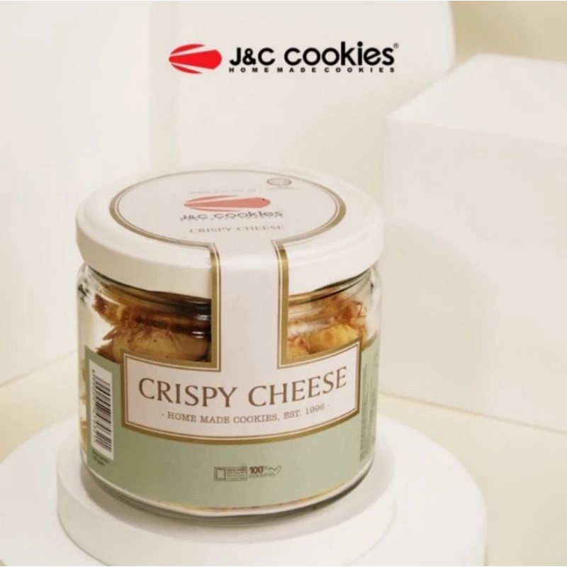 

J&C Cookies crispy Cheese Jar