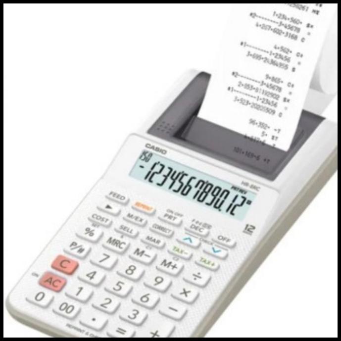 

Casio Printing Calculator Hr - 8 Rc Putih 12 Digit