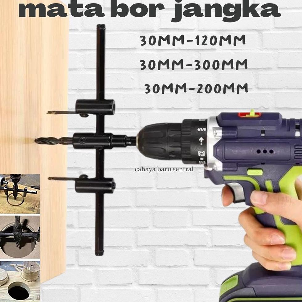 

I87 Mata Bor Kayu Jangka / Adjustable Circle Hole saw Cutter size 30-300mm SERBA MURAH ㊬