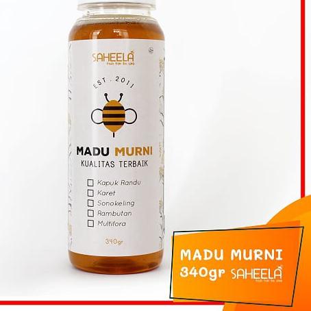 

✮ Murni Saheela 340 gram | NATURAL HONEY RAW HONEY ASLI UNPROCESSED HONEY ♂