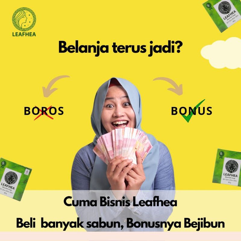 Sabun Leafhea 1 paket free member
