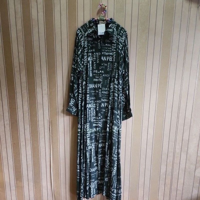 loose dress rayon abstrak dian pelangi