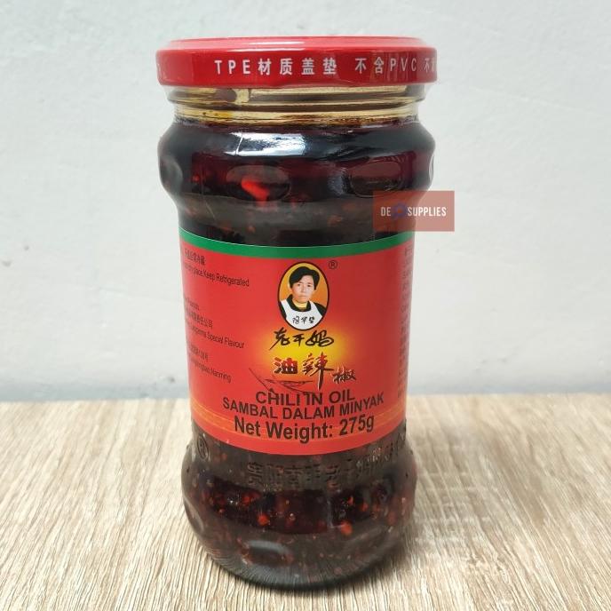 

Laoganma Chili Oil 275gr - Sambal Minyak Cabe Lao Gan Ma Hot Sichuan