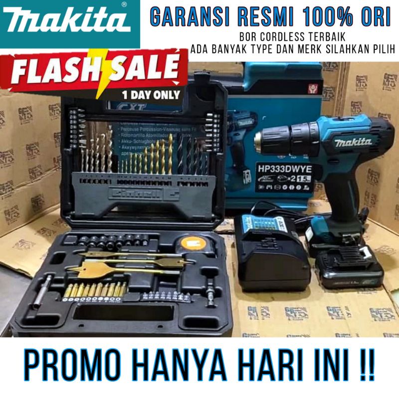 DU76 Mesin bor baterai MAKITA APR JLD JAPAN impact drill cordless charger beton kayu besi elektrik 48v 42v 20v 13v 12v 10mm 13mm