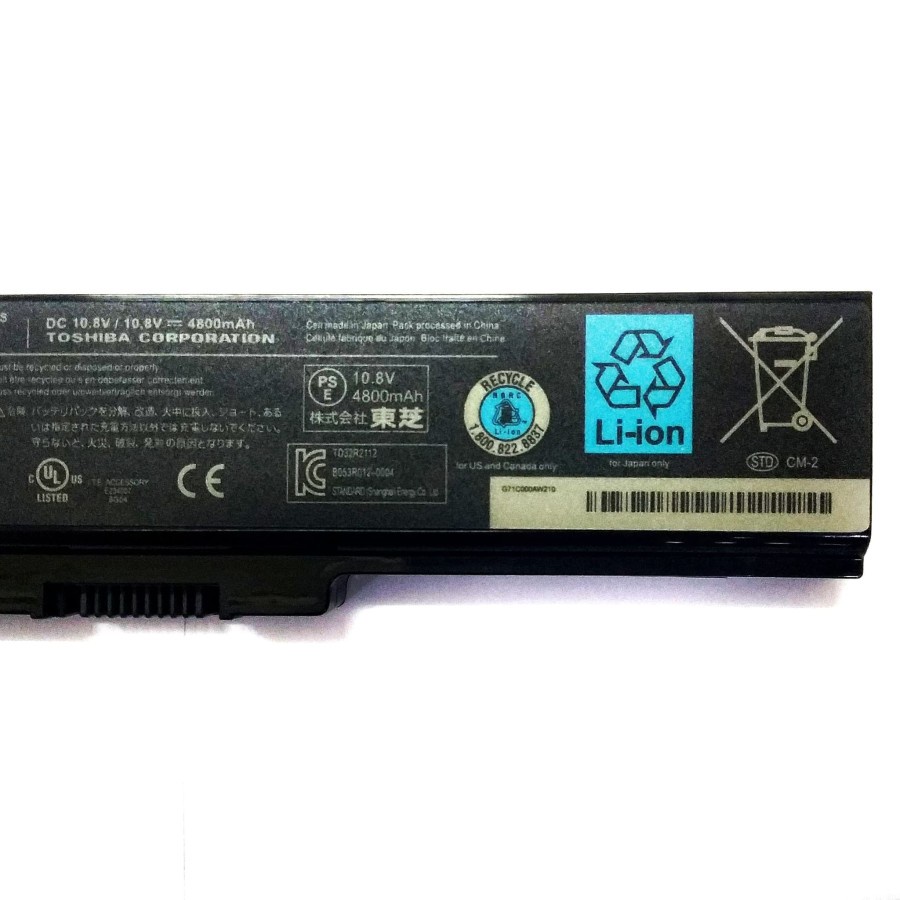 Baterai Original Laptop Toshiba Satellite L745 L740 L735 L730 PA3817
