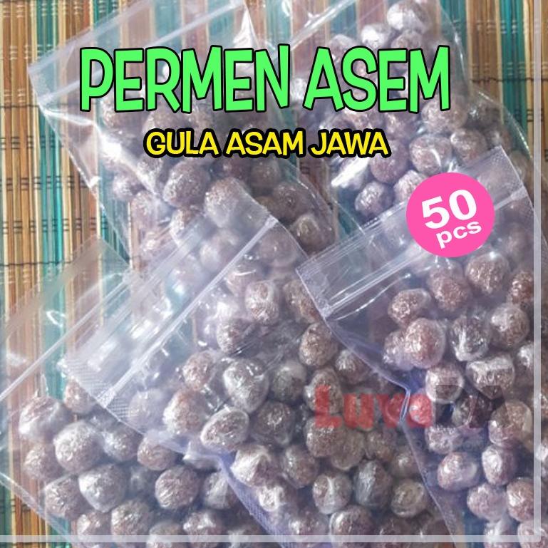 

Z90 Permen ASEM JAWA (Gula Asem) isi 50bj permen enak tanpa pemanis buatan TOP PRODUCT