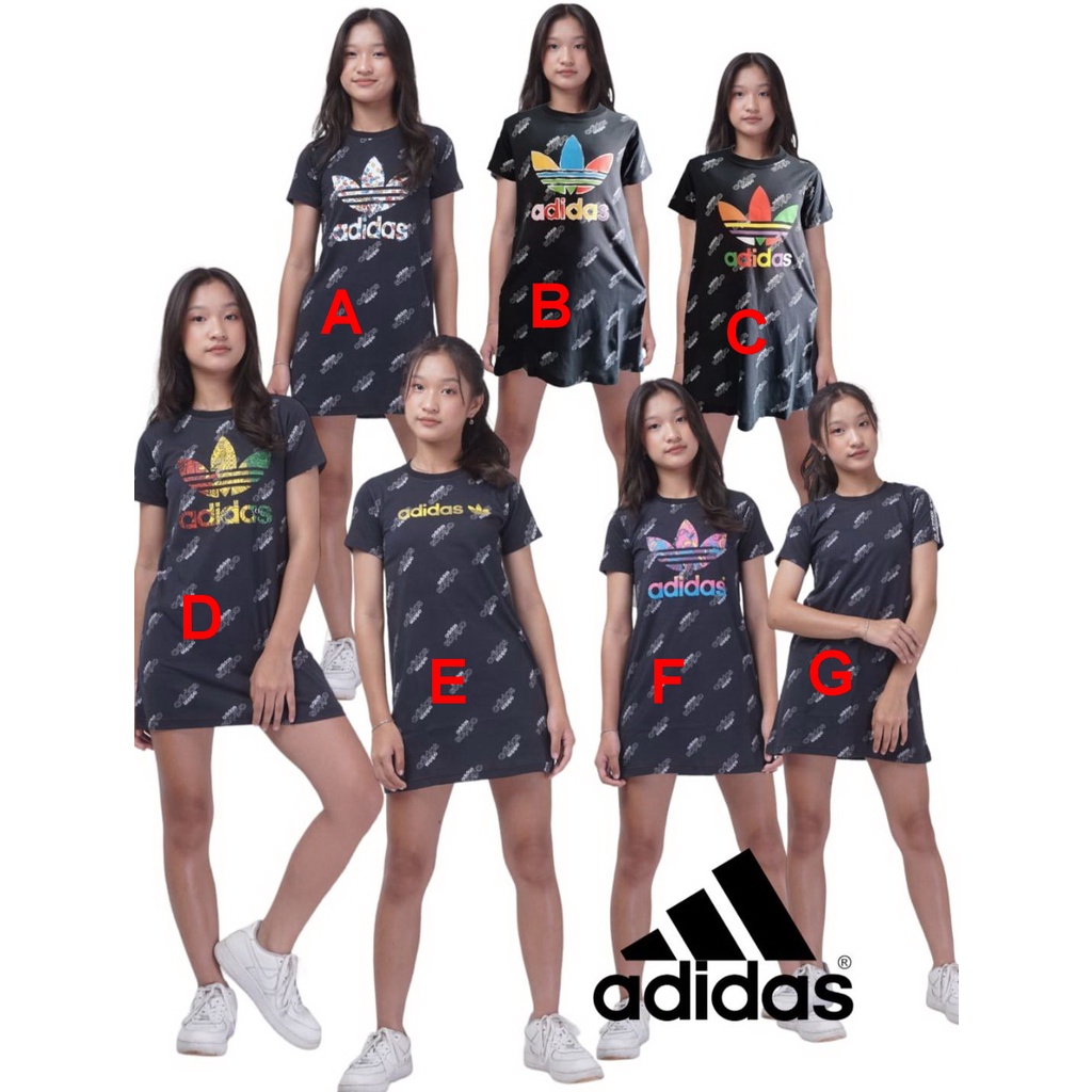 [17120] Adidas Dress Anak (CMT)