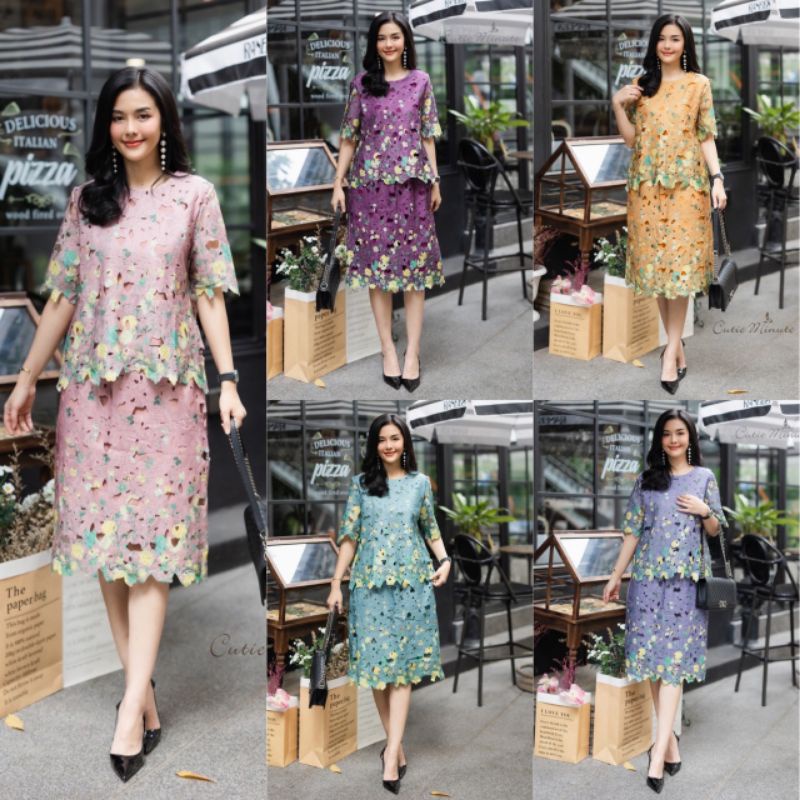 Stelan Brokat Cutie Minute Original Bangkok Best Seller