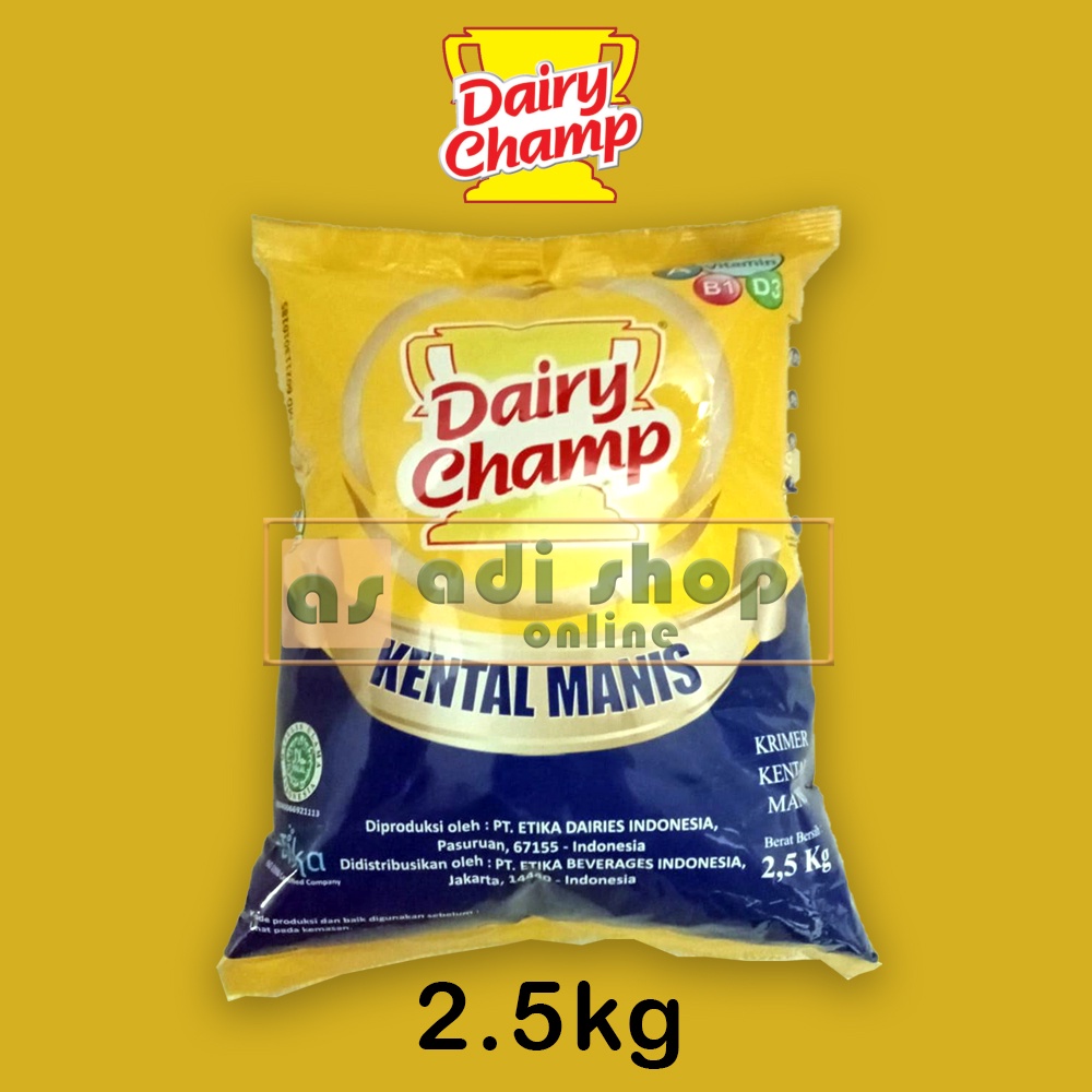 

Susu Kental Manis Dairy Champ Bantal Pouch 2,5kg