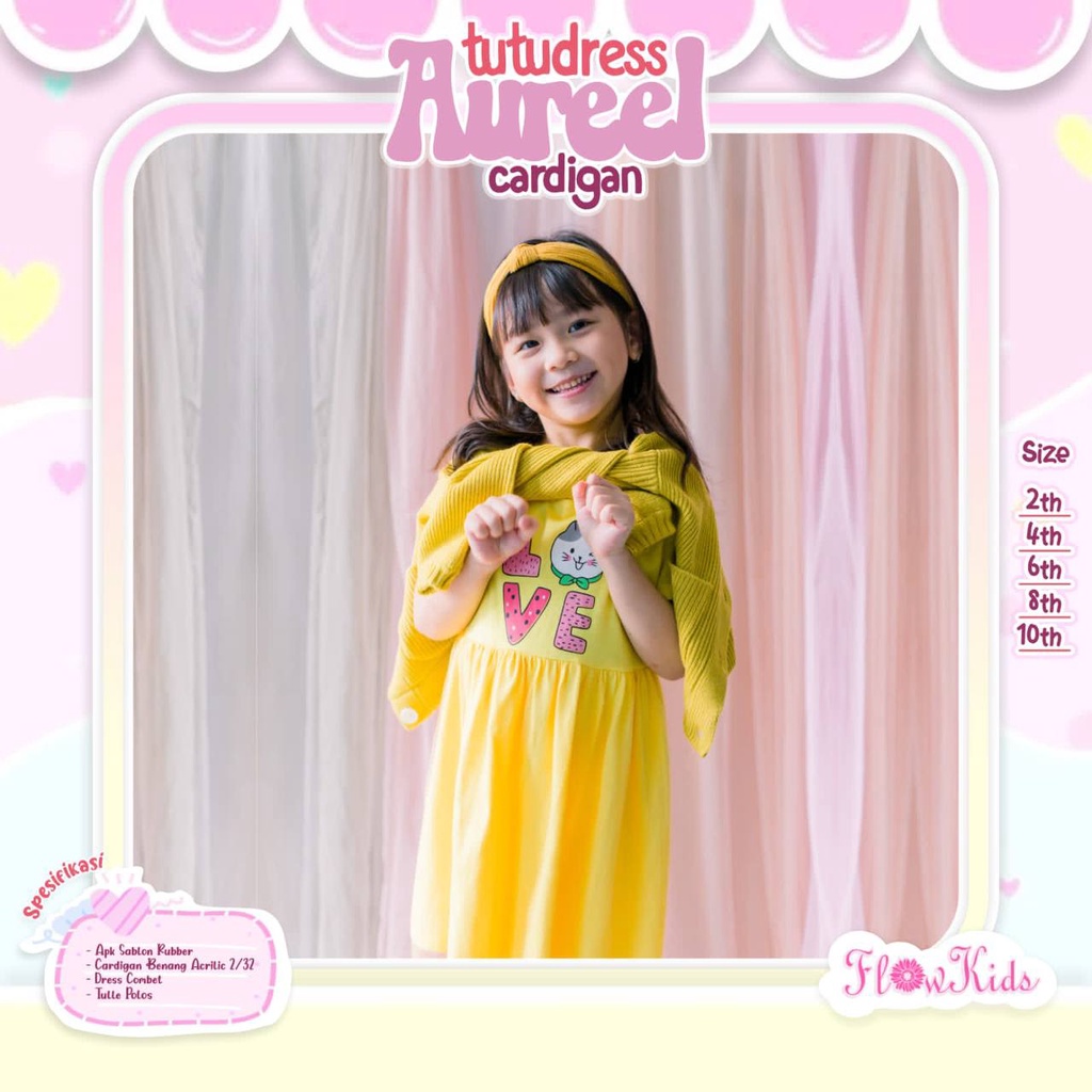 Tutudress Aureell Cardigan by Flowkids