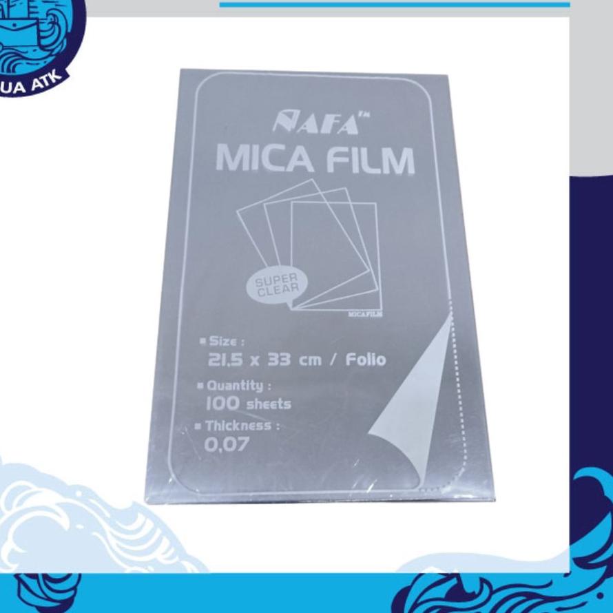 

Mika Jilid Plastik / Mica Film Transparant Folio NAFA MFF . .. . ..