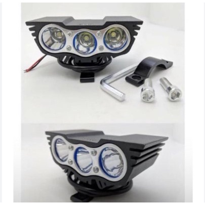 Lampu Tembak Sorot Motor Dan Mobil LED CREE Mini Owl 3 Mata Ultrafire 30watt Universal