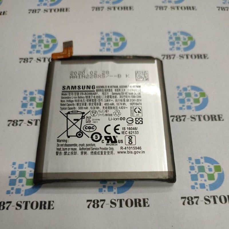 BATTERY SAMSUNG S20 ULTRA G988 EB-BG988ABY ORIGINAL 100% SEIN BEKAS
