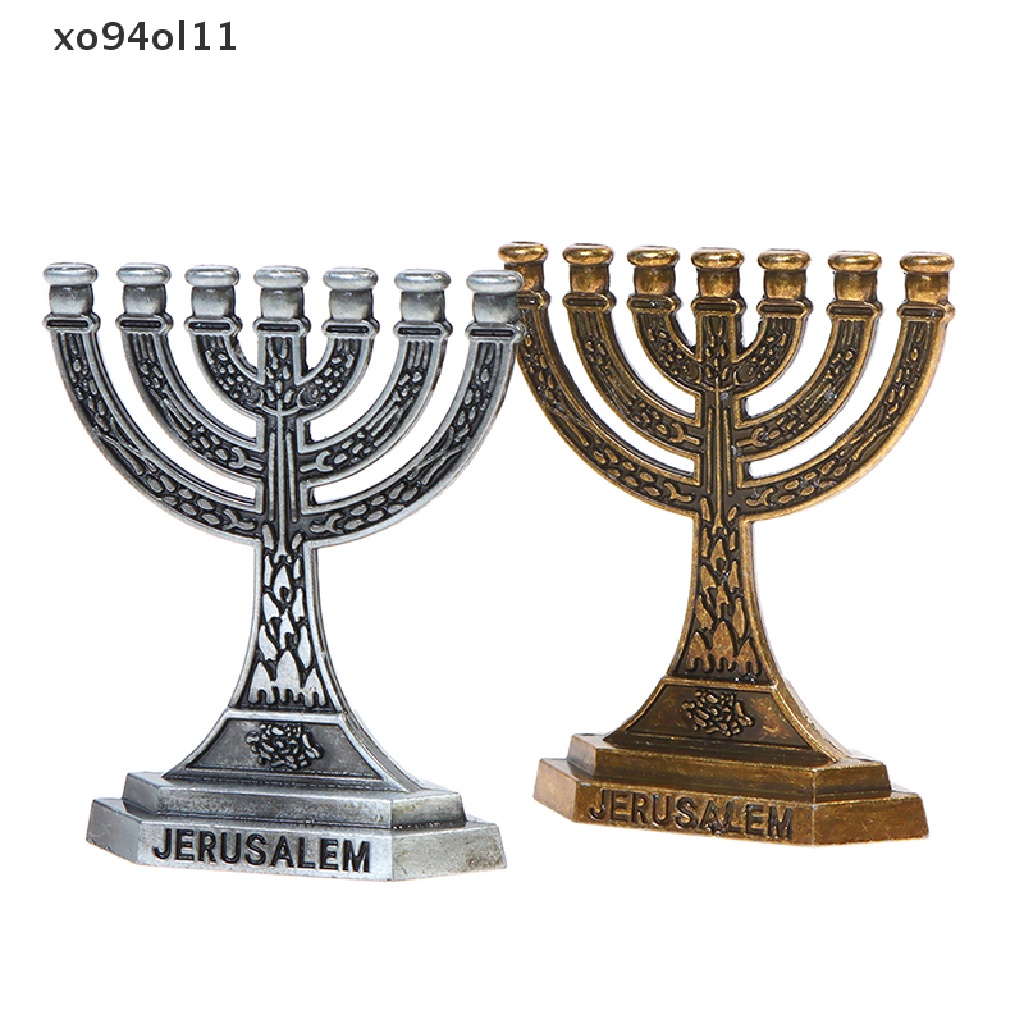 Xo 7cabang holder Jewish Menorah -holder Relic Ornament OL