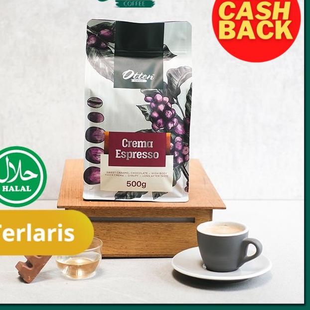 

▲ Otten Coffee Crema Espresso 500 gram - Kopi Espresso Blend ➺