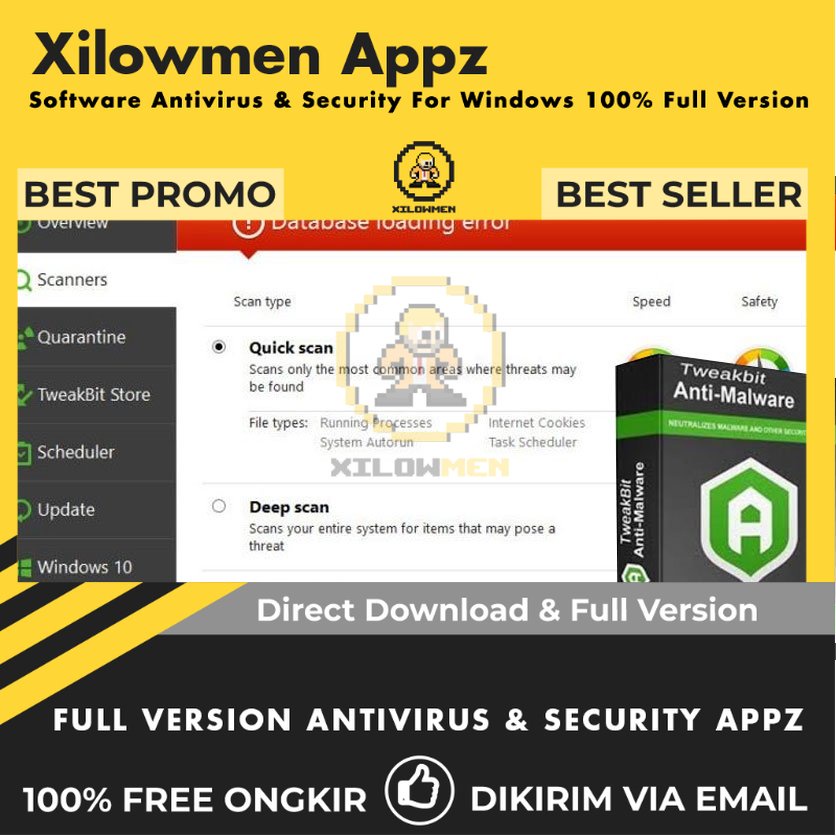 [Full Version] TweakBit Anti-Malware Pro Security Lifetime Win OS