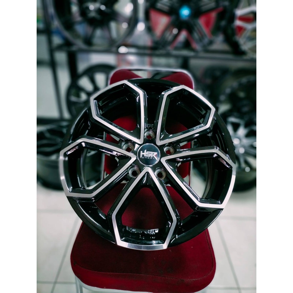 velg HSR Yuniku Ring 17 Lebar 7 Pcd 5x112 velg racing ertiga luxio civic fd