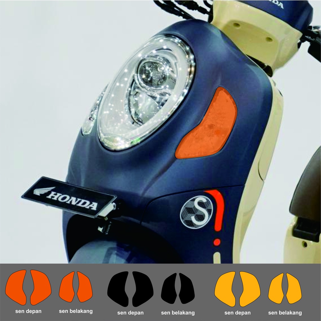 stiker /skotlet lmika lampu sen scoopy 2020 up