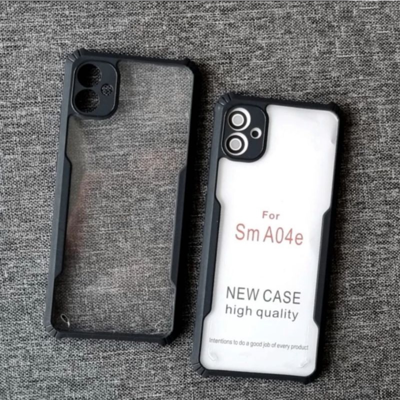 Case Samsung Galaxy A54 A34 A24 A14 M14 5G 4G A04 A04s A04e LTE Casing Fusion Xundd Airbag Anticrack Acrylic Akrilik Armor Shockproof