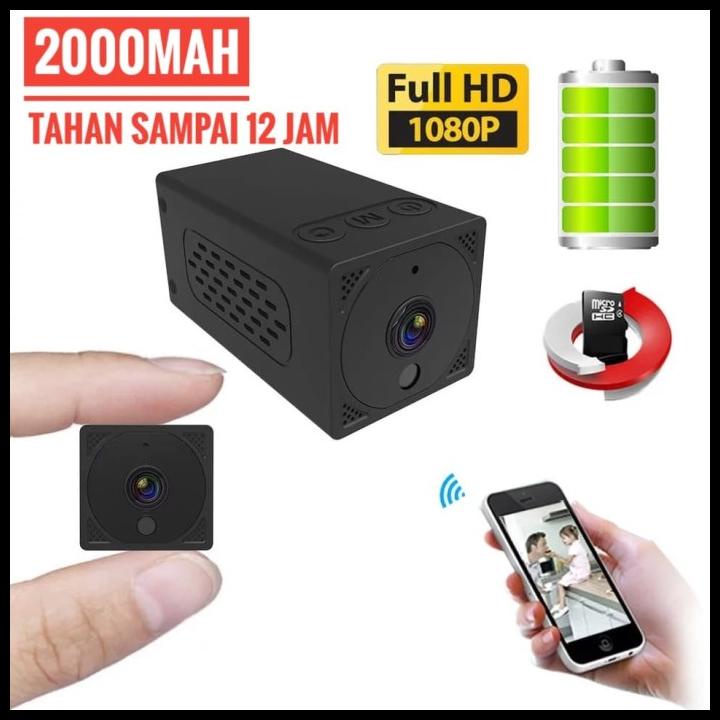 Spy Cam Camera Wifi Cctv Battery Baterai
