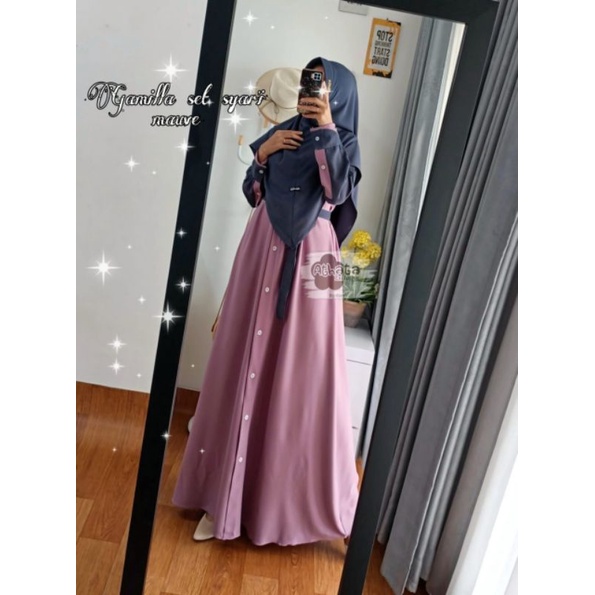 Gamis Athata set | Gamilla set syar'i by Athata