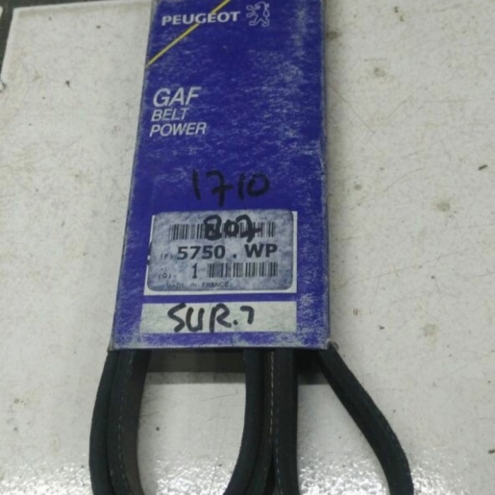 Fan Belt / Fanbelt Peugeot 408 Non Turbo - 6pk 1710 merk GAF