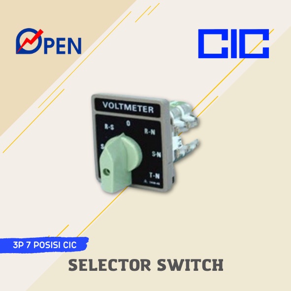 Terlaris Selector Switch 3P 7 Posisi Cic