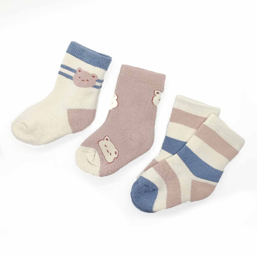 Kaos Kaki Bayi Perempuan Laki-laki Motif Cute Fashion Baby Socks Gaya Korea KAAT