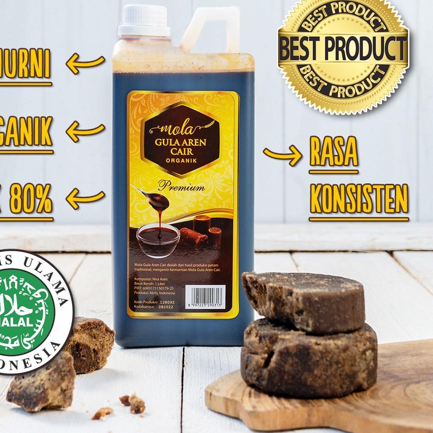 

❄ Mola Gula Aren Cair Premium 1 Liter ❂