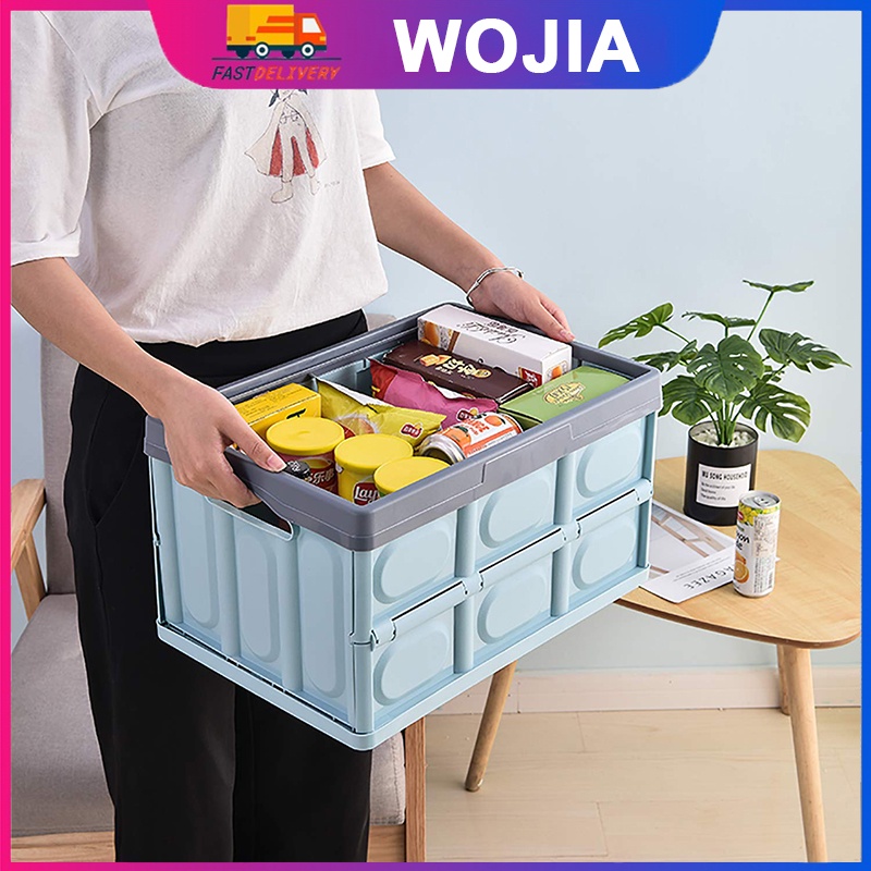 Kotak Penyimpanan Lipat [E&amp;F] Tempat Organizer Folding Storage Box