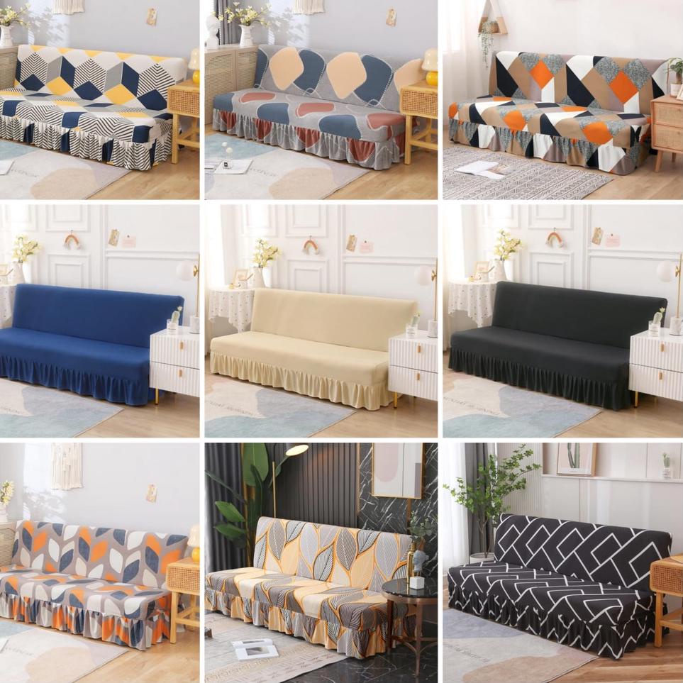 ★ Cover sofa bed / sarung penutup sofa bed / sofa bed cover / sarung sofa bed RUMBAI ❆