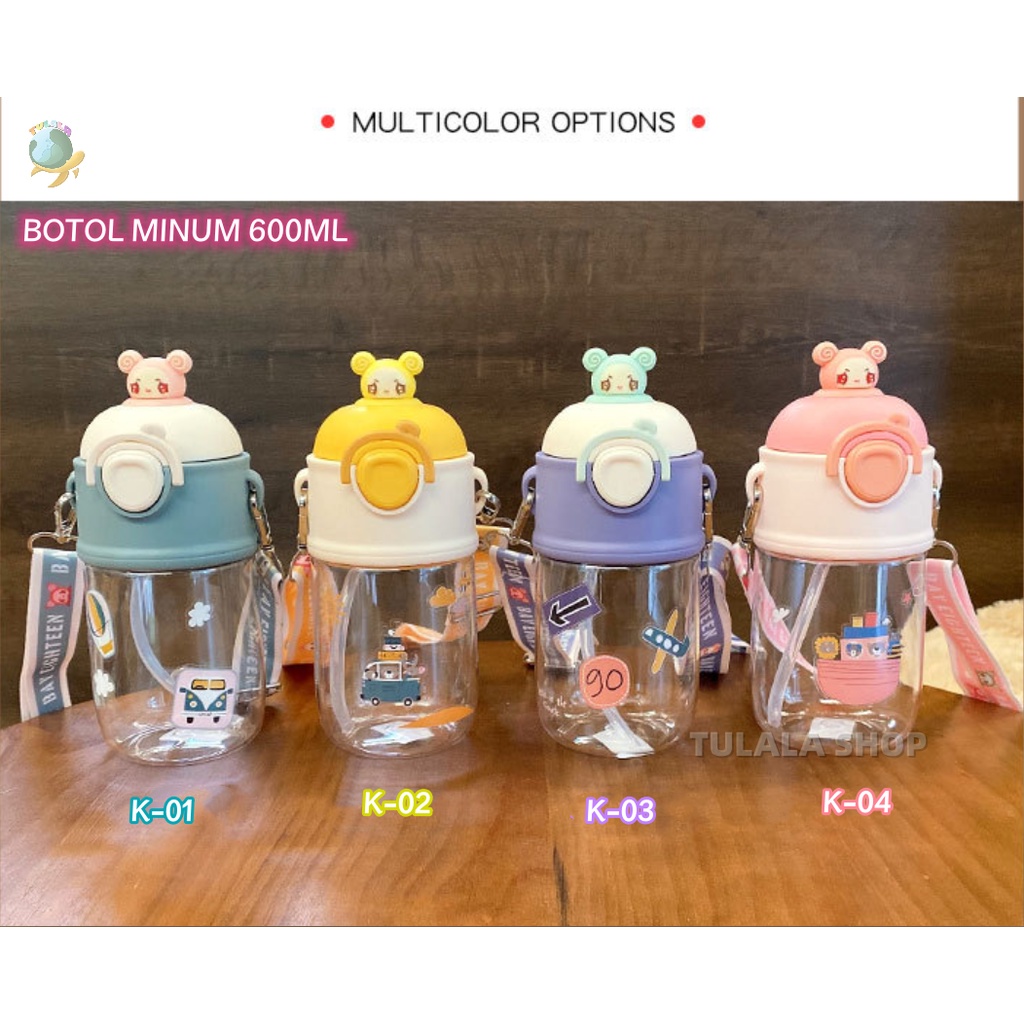 [TULALA SHOP]BOTOL JERAMI ANAK/Botol Kartun /Botol Minum Anak/Karakter Rabbit Bear Tutup Clip / Botol Minum Bayi Sedotan Lucu Anak / Import / Botol Minum Bayi Gelas Anak Balita Training Cup Baby Viral