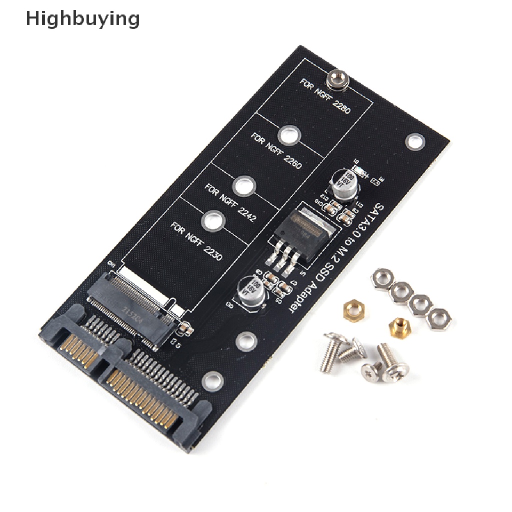 Hbid NGFF M.2 Adaptor M2 SATA3 Raiser M.2 to SATA Adapter SSD M2 to SATA Glory