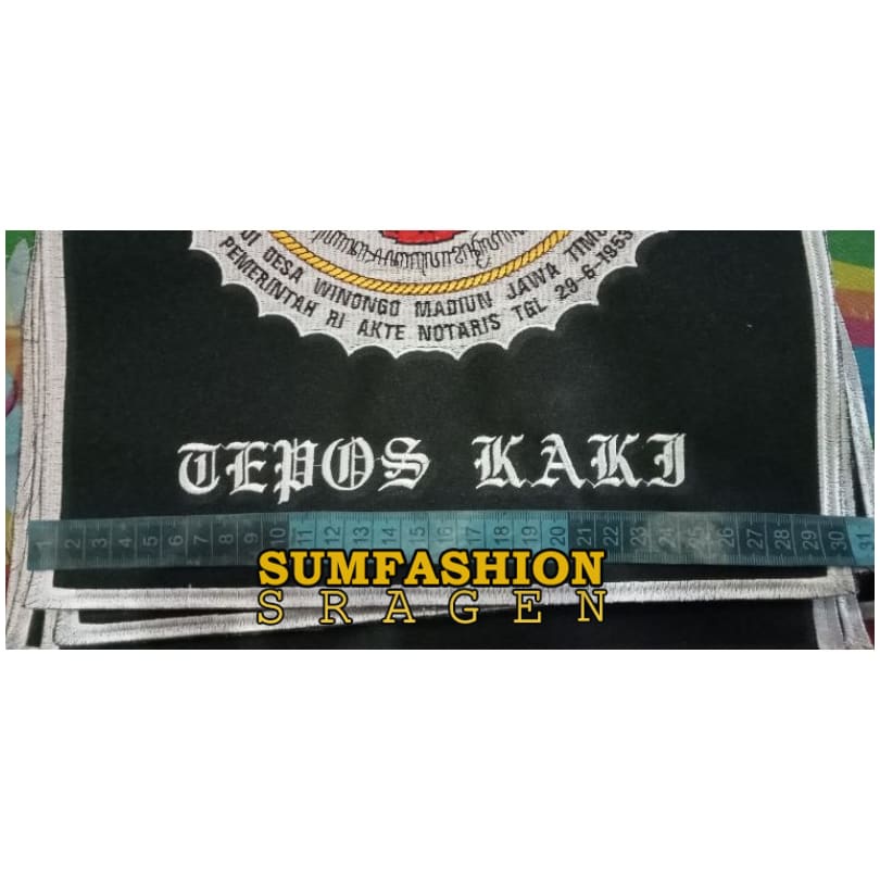 Bed Tepus Kaki Perguruan PSHW - Bedge Silat SH Winongo