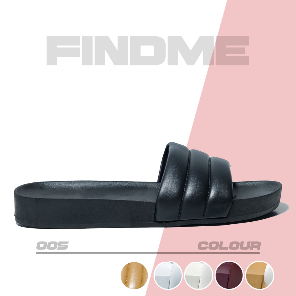 SANDAL WANITA KEKINIAN MODE SLIDES ANTI NORAK DILOVE BANYAK ORANG RUBBER IMPORT 005